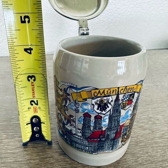 Munchen Germany Beer Stein Ceramic Mug - Picture 2 of 5